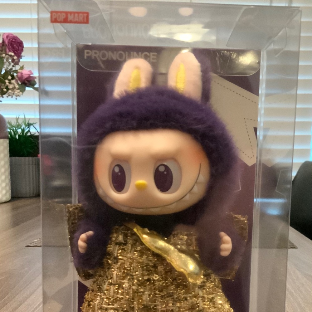 Popmart Labubu Pronounce Wings of Fortune Vinyl Plush - Unopened